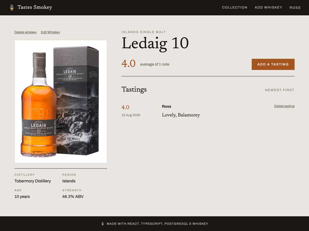 Ledaig whiskey review